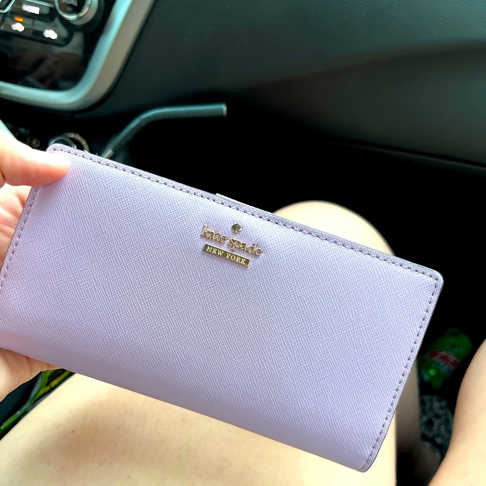 Light purple Kate spade wallet